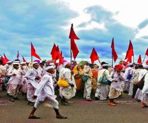 26 दिवसांचा पायी प्रवास, 4 ठिकाणी रिंगण सोहळा ,नामदेव महाराजांची पालखी 26 जूनला पंढरपूरकडे निघणार