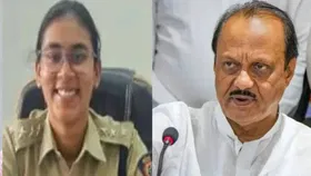 आयपीएस अंजना कृष्णा व्हिडीओ कॉल; अजित पवारांची पहिली प्रतिक्रिया समोर
