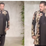 सलमान खानने मित्राच्या फॅशन शोमध्ये पहिल्यांदाच केला रॅम्प वॉक…