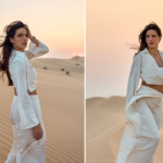 अबू धाबीच्या वाळवंटात HOT पोझ देताना दिसली नताशा, सोशल मीडियावर नव्या फोटोची चर्चा