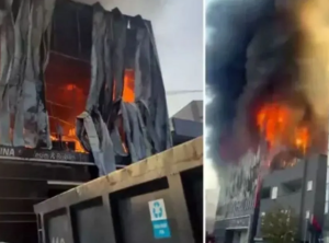 परफ्यूम कारखान्यात लागली आग; सहा जणांचा होरपळून मृत्यू, VIDEO व्हायरल