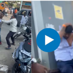 शिवसेनेच्या पदाधिकाऱ्यावर भररस्त्यात हल्ला; कल्याणमधील धक्कादायक घटना|Video Viral