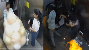 मुंबई हादरली; हायड्रोजन फुग्यांचा स्फोट, 3 जण गंभीर भाजले – धक्कादायक VIDEO समोर