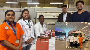 …आली होती परदेशातून, चालली होती परदेशात, मुंबई विमानतळावर पहाटे झाला बाळाचा जन्म