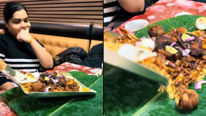 प्रसिद्धीसाठी काय पण! हॉटेलमध्ये वेटरने मुलीसमोर अशी दाखवली क्रिएटिविटी पाहून तुम्हाला येईल संताप, Video प्रचंड व्हायरल